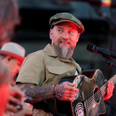 PHOTO: The Zac Brown Band performs during a Military Celebration Event hosted Ford, NASCAR and Blue Star Families, April 17, 2026 in San Diego.