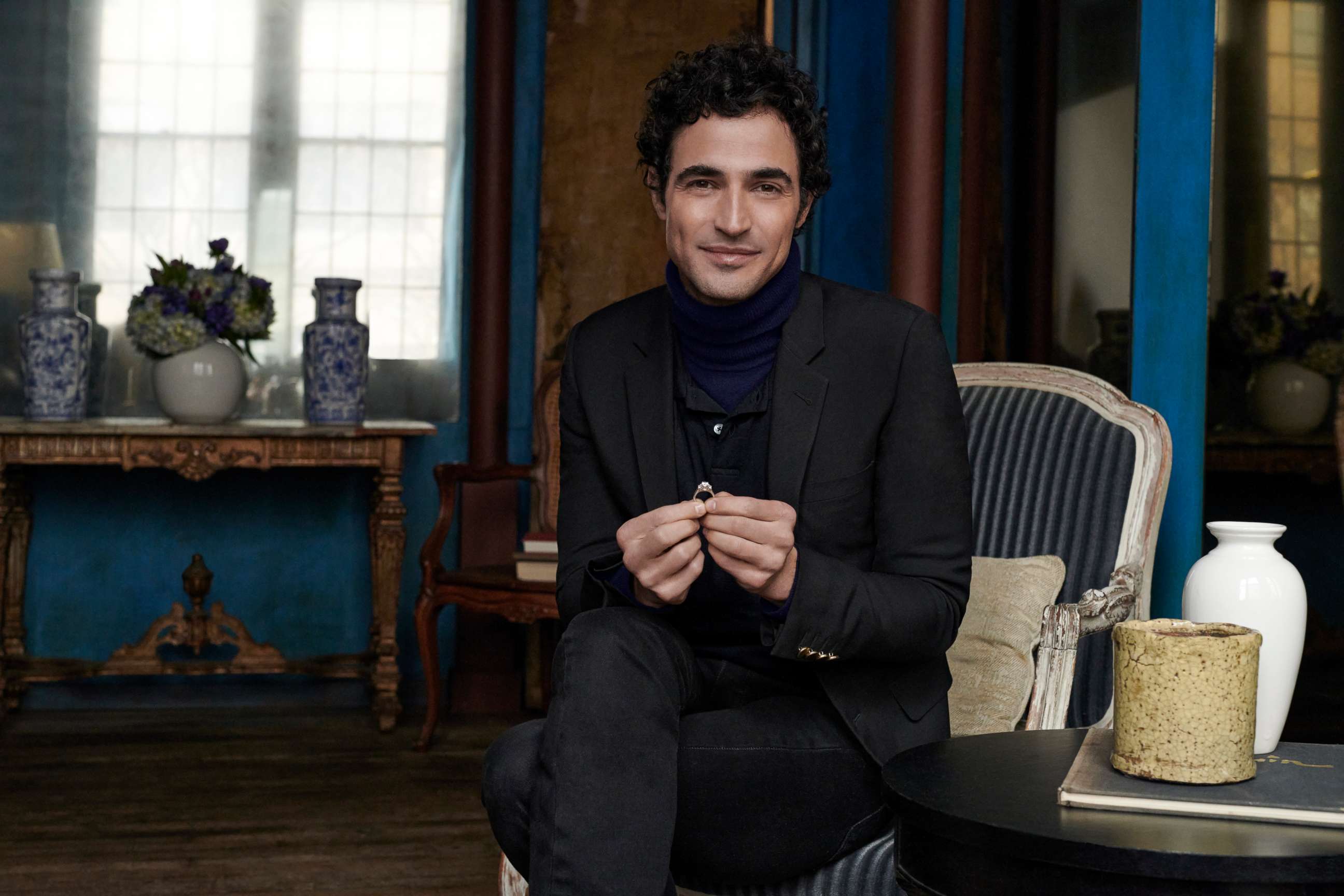 PHOTO: Zac Posen has launched a genderless wedding collection with Blue Nile.