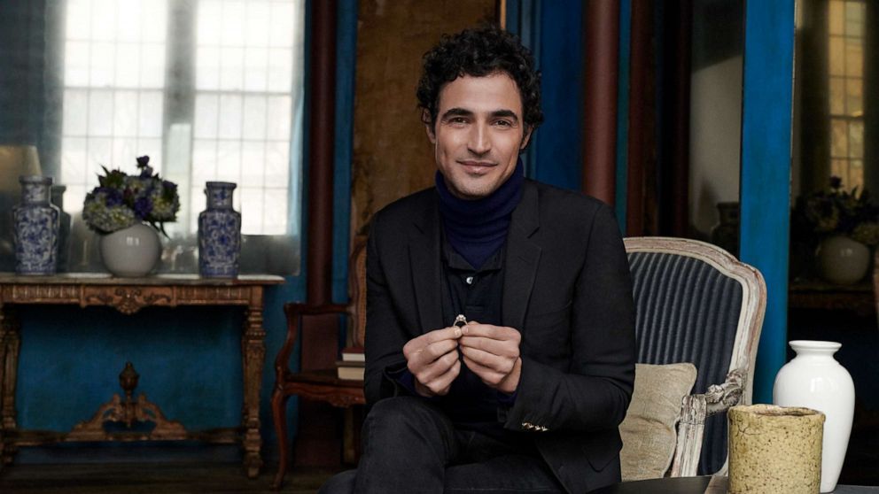 PHOTO: Zac Posen has launched a genderless wedding collection with Blue Nile.