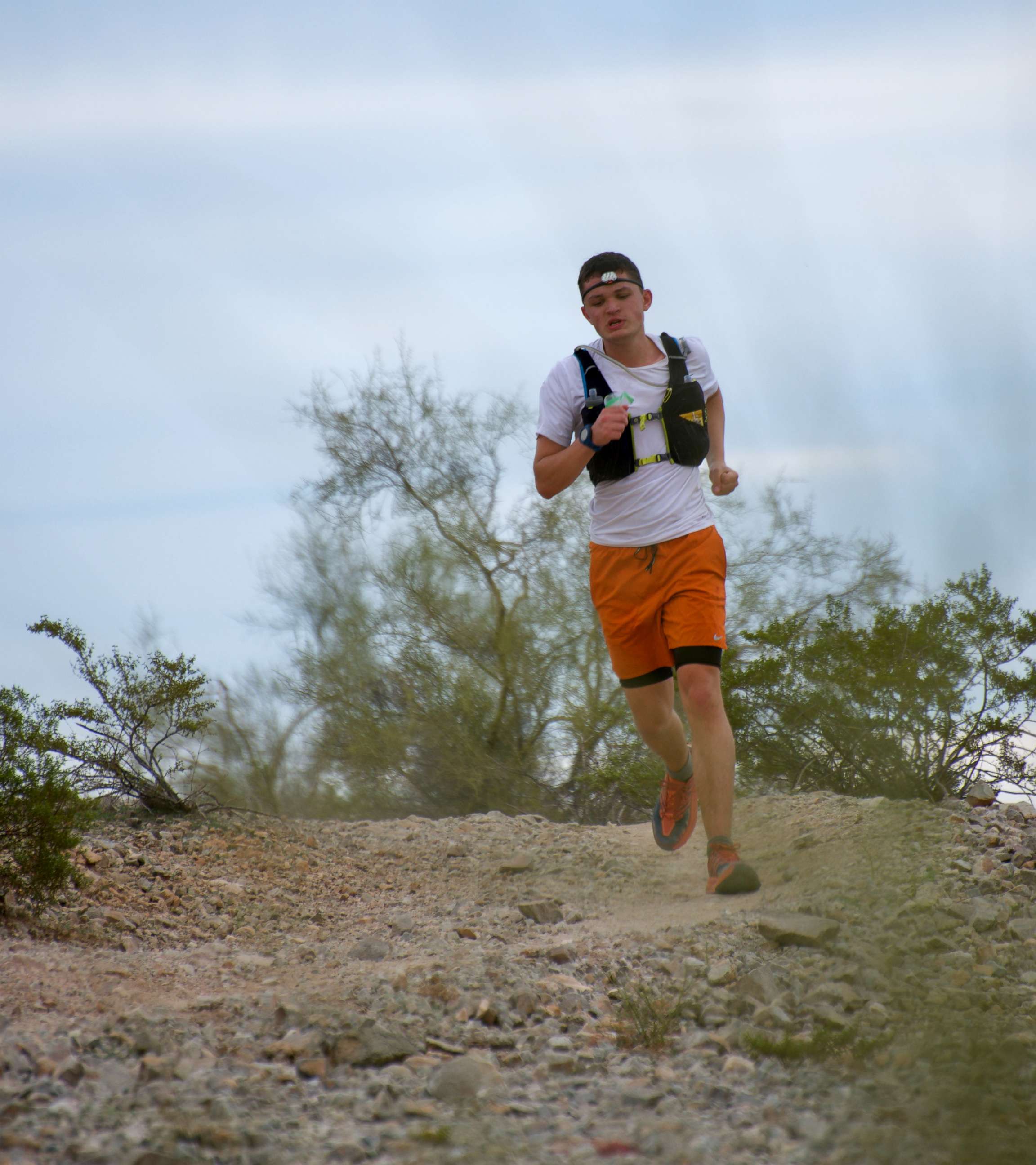 PHOTO: Zach Bates decided in May 2021 that he wanted to run a 100-mile ultramarathon before he turned 20 years old.