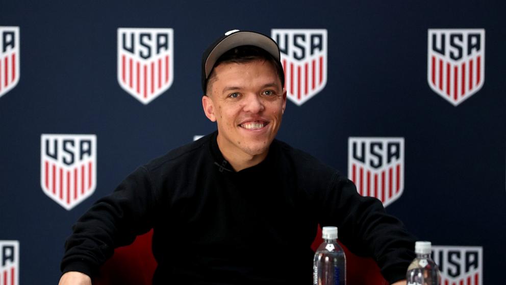 PHOTO: Zach Roloff talks during at Hilton Anatole on February 09, 2024 in Dallas, Texas.