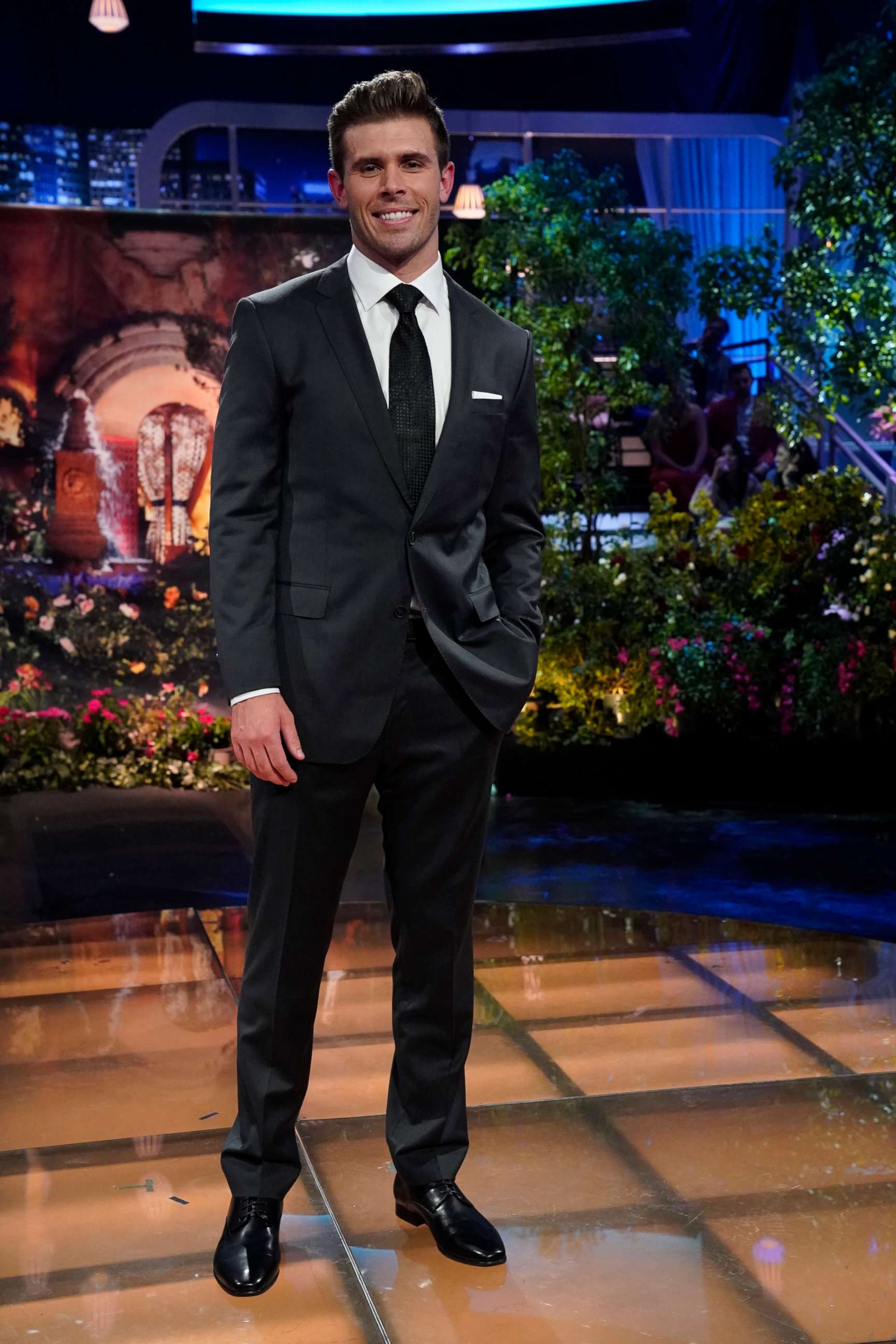 PHOTO: Zach Shallcross is seen on the live "After the Final Rose" special for "The Bachelorette" season 19 as he is announced as star of "The Bachelor" season 27.