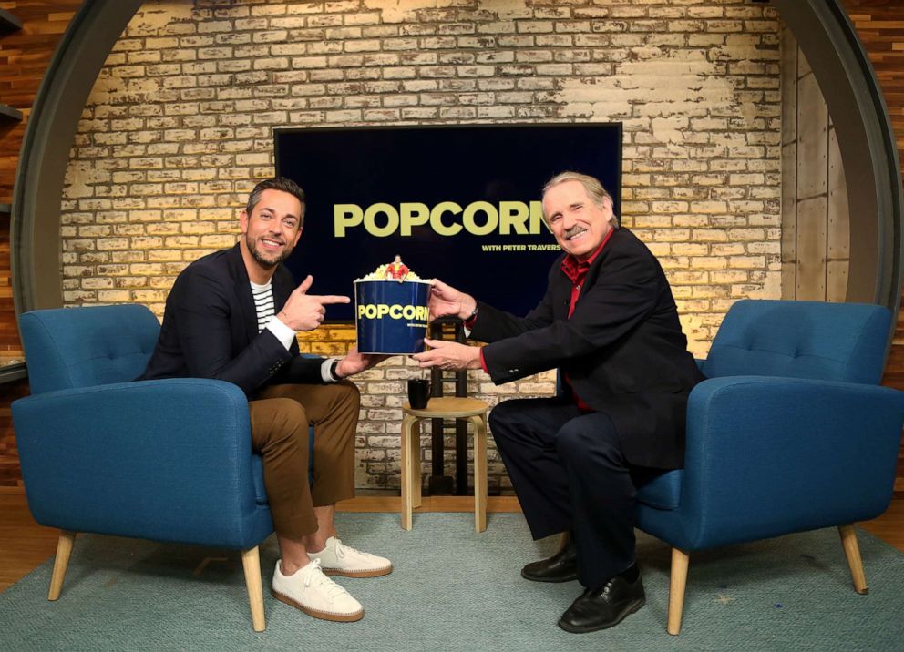PHOTO: Levi appears on "Popcorn with Peter Travers" at ABC News studios, April 3, 2019, in New York City.