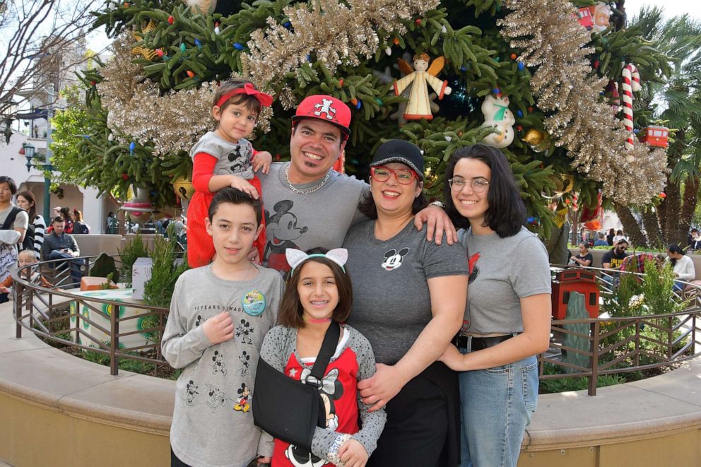 PHOTO: Rumari Zalez, 11, is seen in an undated family photo with his father, Rudolph Zalez, mother Olivia Dasso and siblings, Deia, 17, Ziana, 9 and Giovana, 2. 