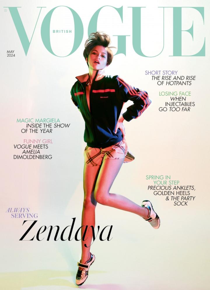 PHOTO: Zendaya featured in the May issue of British Vogue.