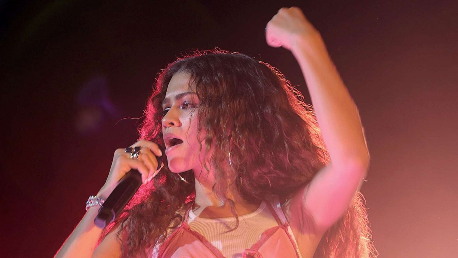 PHOTO: Zendaya performs with Labrinth at the Mojave Tent during the 2023 Coachella Valley Music and Arts Festival, April 22, 2023 in Indio, Calif.