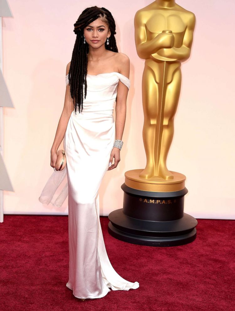 PHOTO: Zendaya arrives at the 87th annual Academy Awards, Feb. 22, 2015.