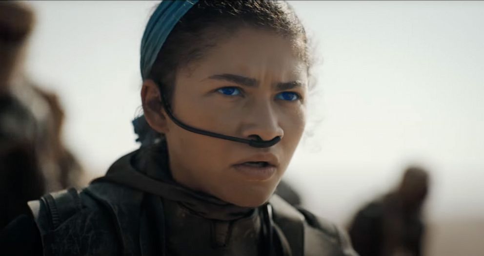 PHOTO: Zendaya is shown in a scene from the "Dune: Part Two" trailer.