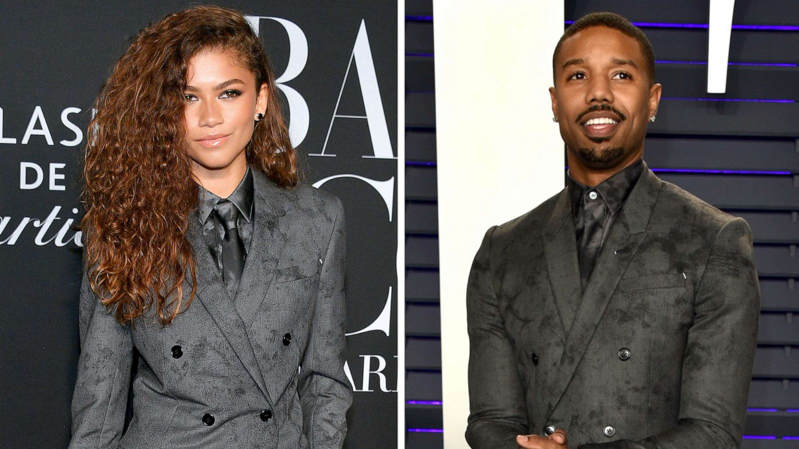 Zendaya wore same suit as B. Jordan and his comment on who it best is priceless | GMA