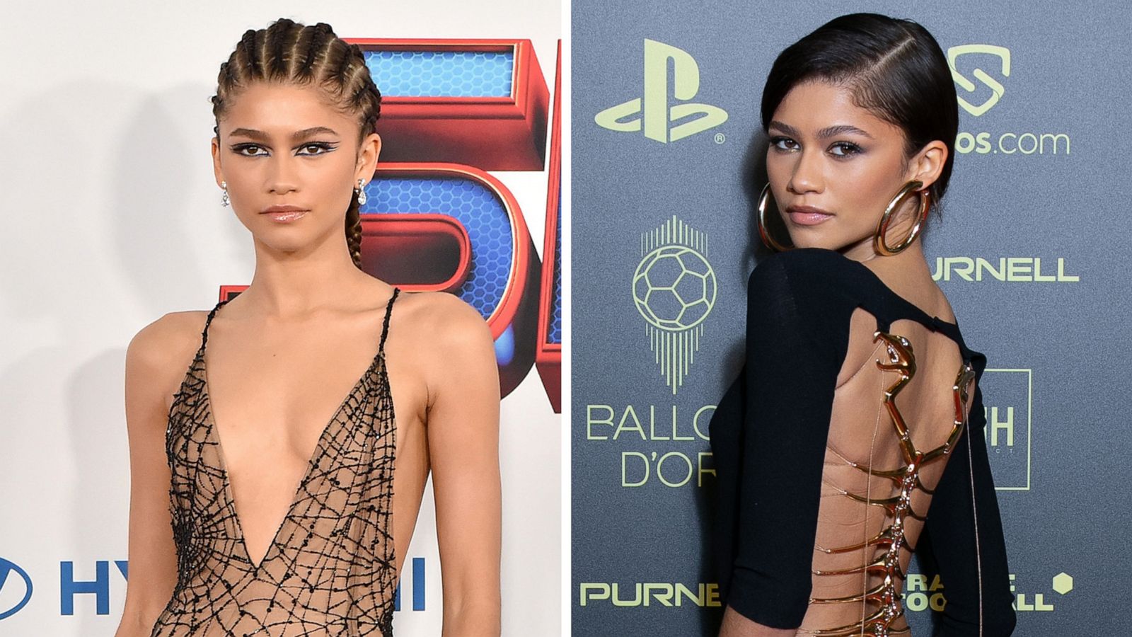 Zendaya strikes again in spider-inspired look for 'Spider-Man: No Way Home'  red carpet - Good Morning America