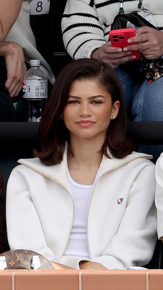 VIDEO: Zendaya and Tom Holland spotted at BNP Paribas Tennis Open