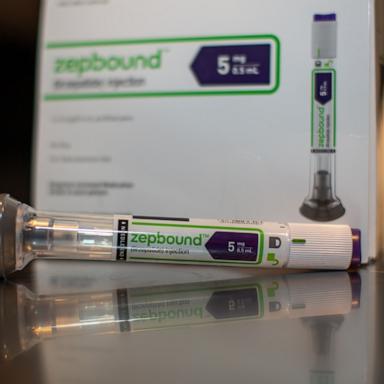 PHOTO: An Eli Lilly & Co. Zepbound injection pen in Brooklyn, N.Y, March 28, 2024. 