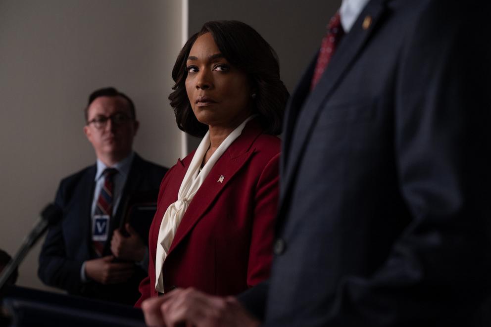 PHOTO: Angela Bassett as President Mitchell is seen in a still from the Netflix series "Zero Day."