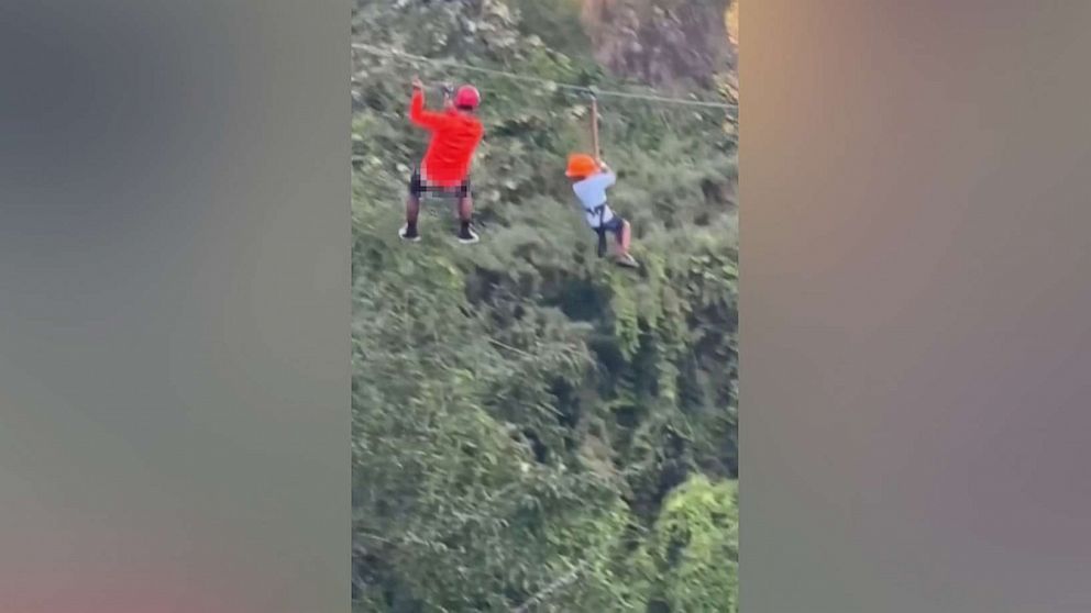 VIDEO: Video shows 6-year-old’s close call on zipline