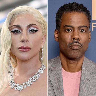 PHOTO: Zoe Kravitz attends a premier in New York on March 1, 2022. | Lady Gaga attends an event in Santa Monica, Calif., on Feb. 27, 2022. | Chris Rock attends an event on Jan. 9, 2020, in Pasadena, Calif.