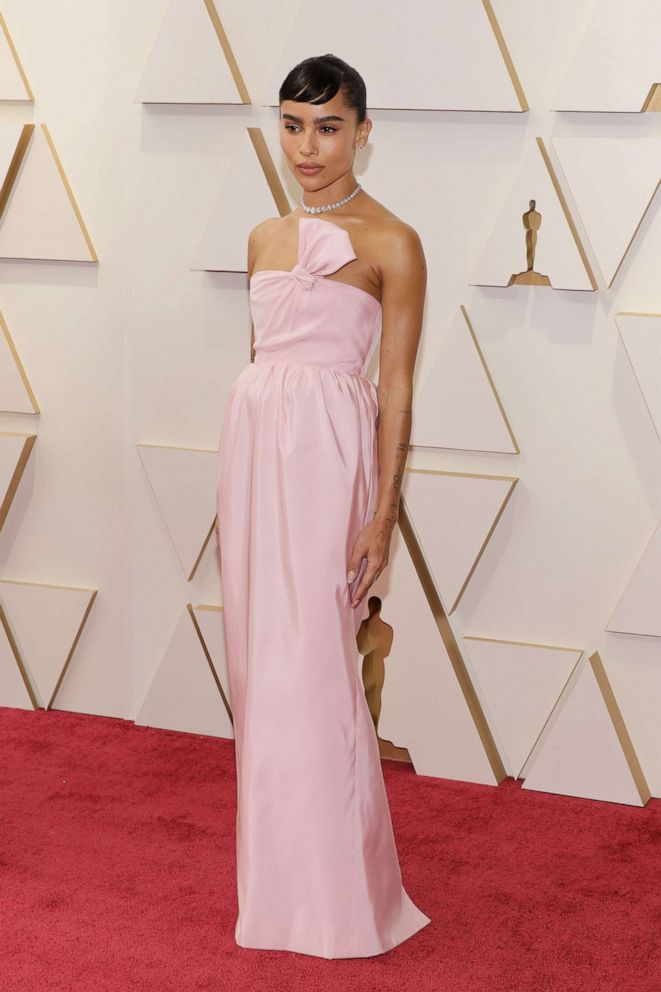 PHOTO: Zoe Kravitz attends the 94th Annual Academy Awards at Hollywood and Highland on March 27, 2022 in Hollywood, Calif.