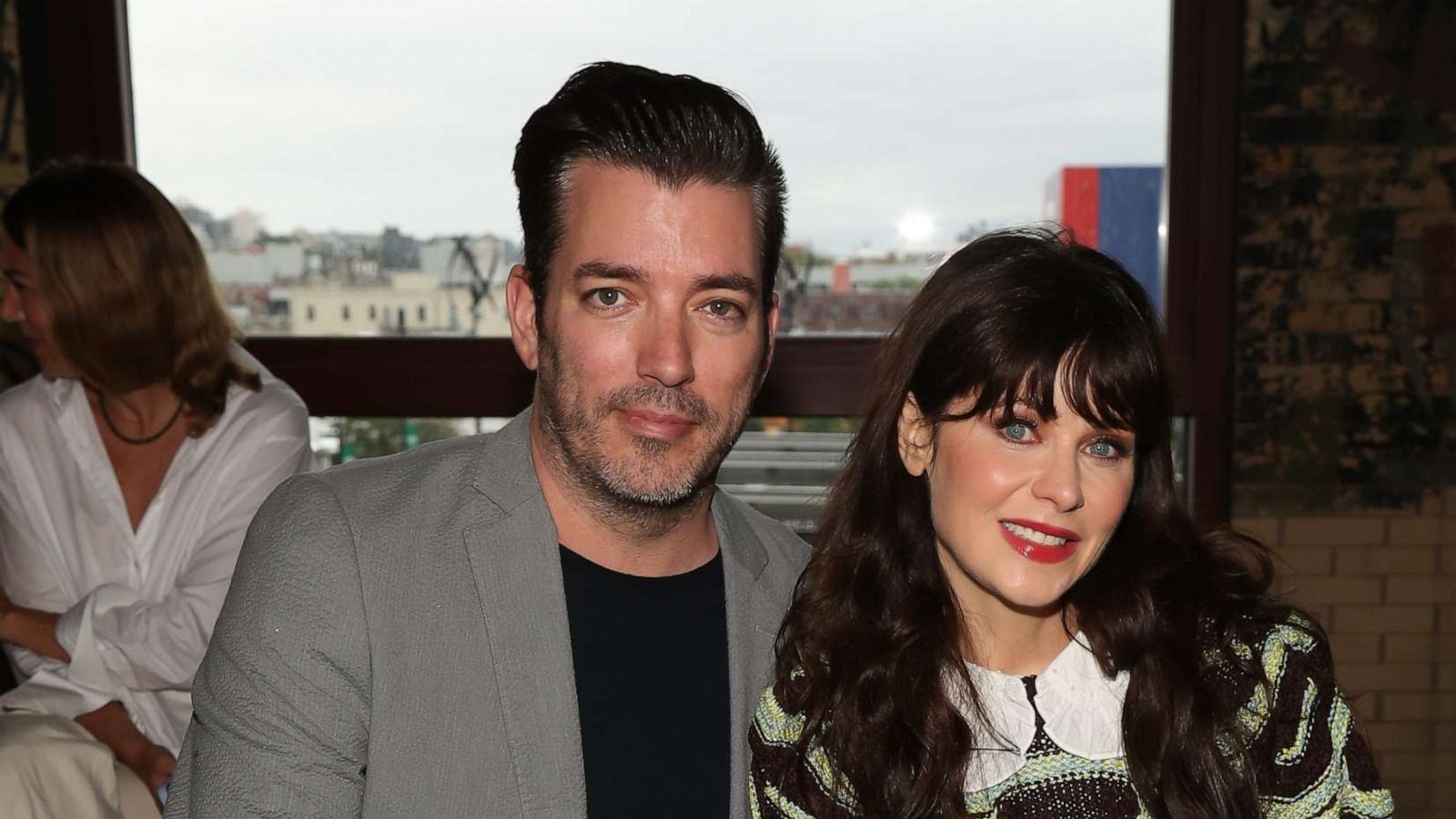 PHOTO: FILE - Jonathan Scott and Zooey Deschanel attend the Ulla Johnson Show during New York Fashion Week, Sept. 10, 2023 in New York City.