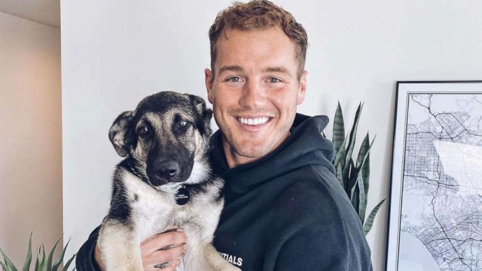 PHOTO: Colton Underwood posted this photo on Instagram with his newly adopted dog, "Zooka," April 29, 2020.