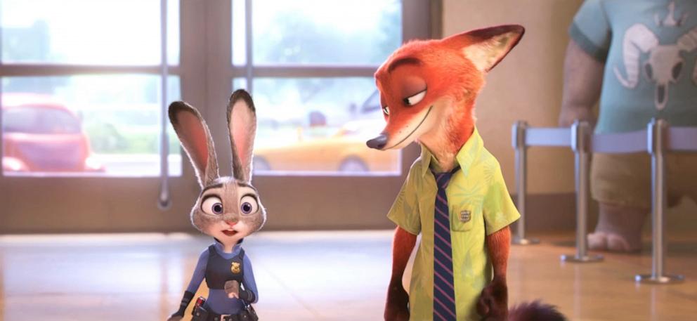 PHOTO: Judy Hopps and Nick Wilde appear in this still from Disney's "Zootopia."