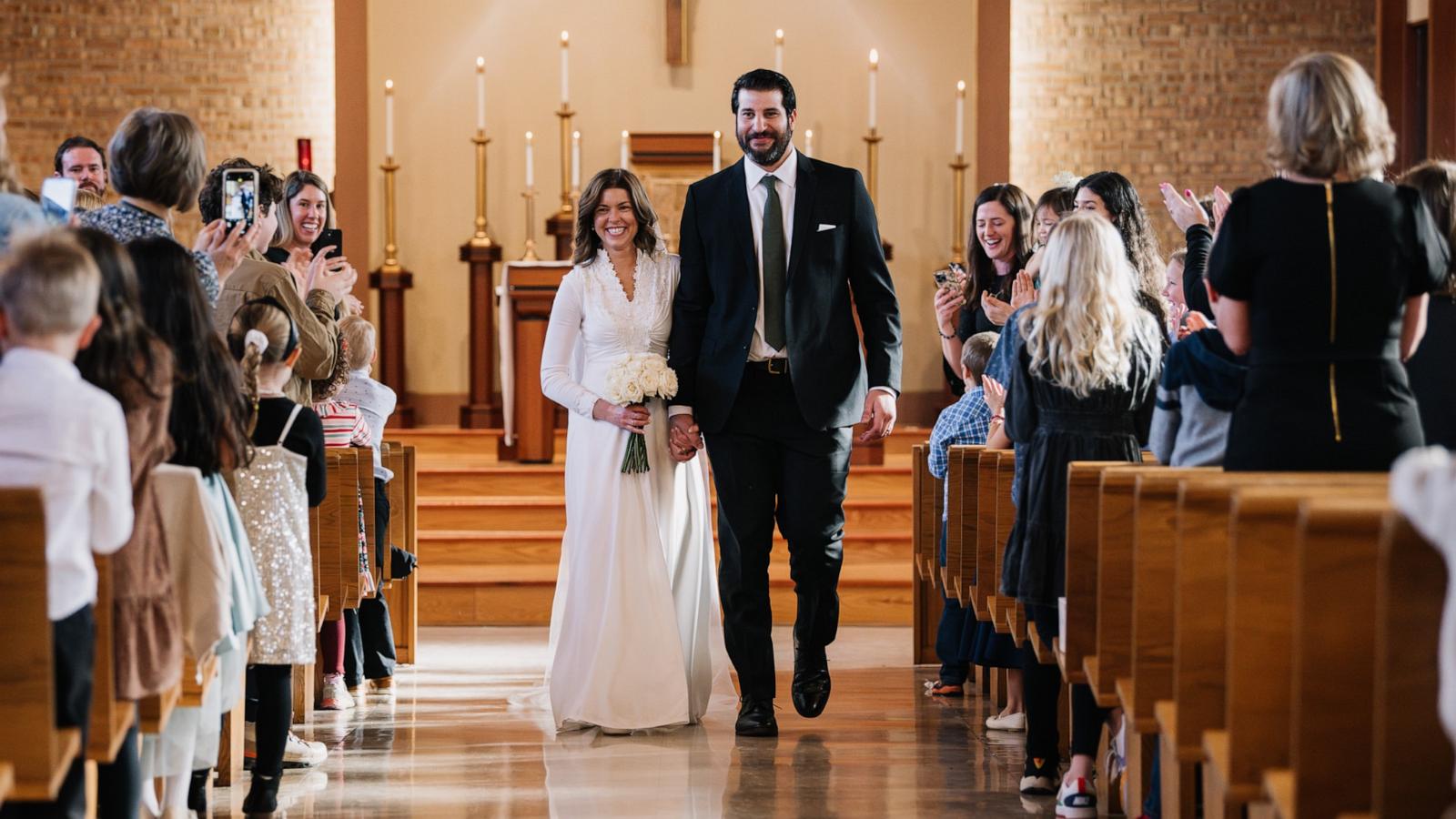 PHOTO: Catie and Kevin Zwier married at Good Shepherd School, Feb. 1, 2024, in Golden Valley, Minn.