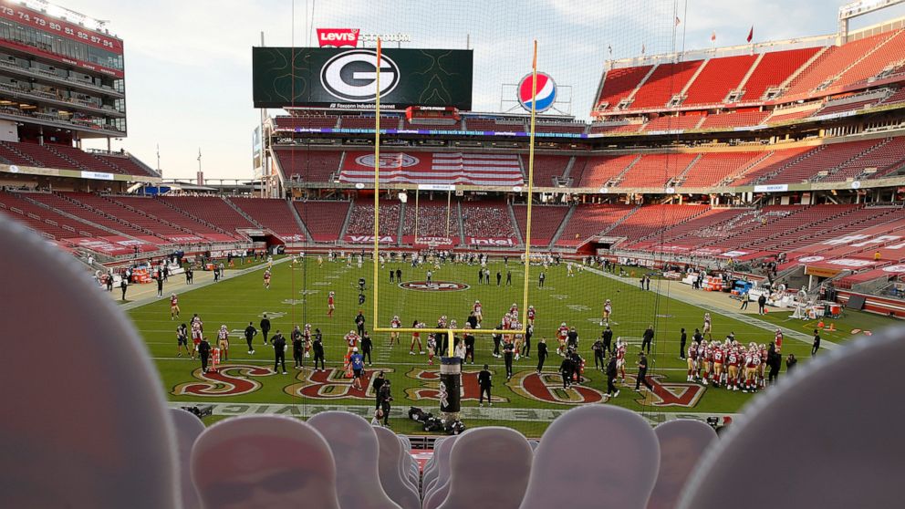 San Francisco 49ers not allowed to play in stadium for 3 weeks under new  COVID-19 restrictions - ABC News
