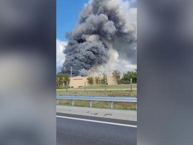 Interstate is closed outside Atlanta as residents evacuate due to a chemical plant fire