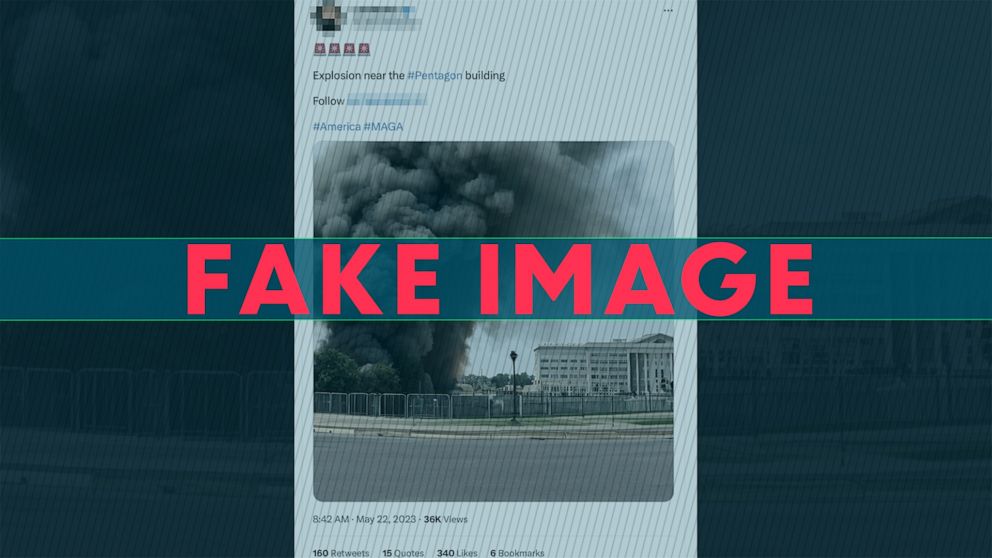 How verified accounts helped make pretend pictures of a Pentagon explosion go viral – Alokito Mymensingh 24