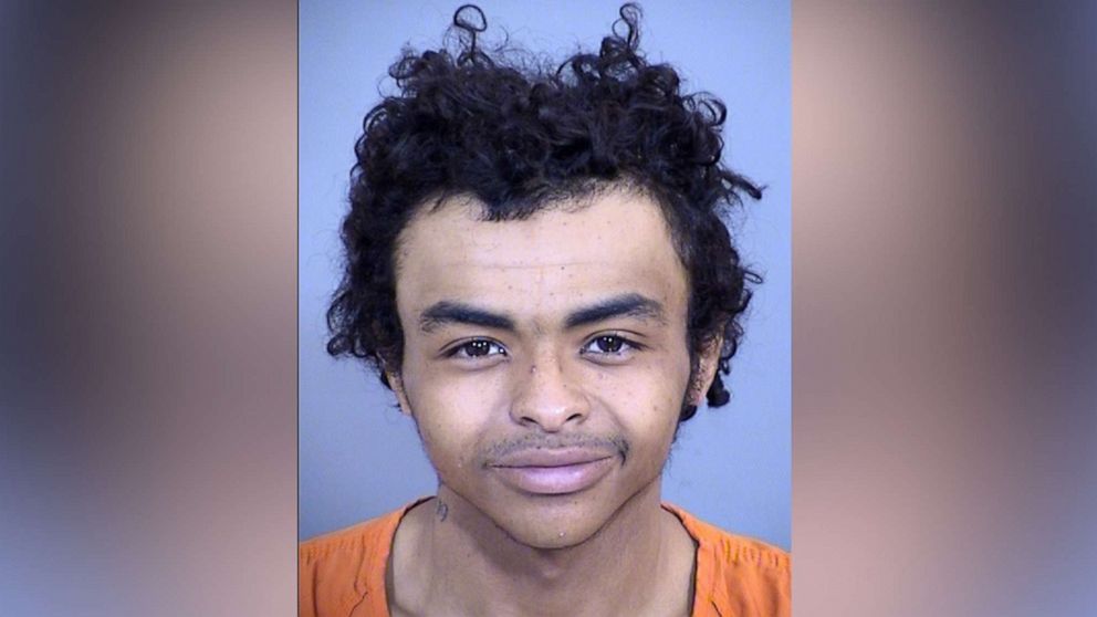 PHOTO: Ashin Tricarico has been booked in Maricopa County and charged for shooting spree that left 1 person dead and a dozen others injured – mostly from non-gunshot wounds in West Valley, Ariz., June 18, 2021. 