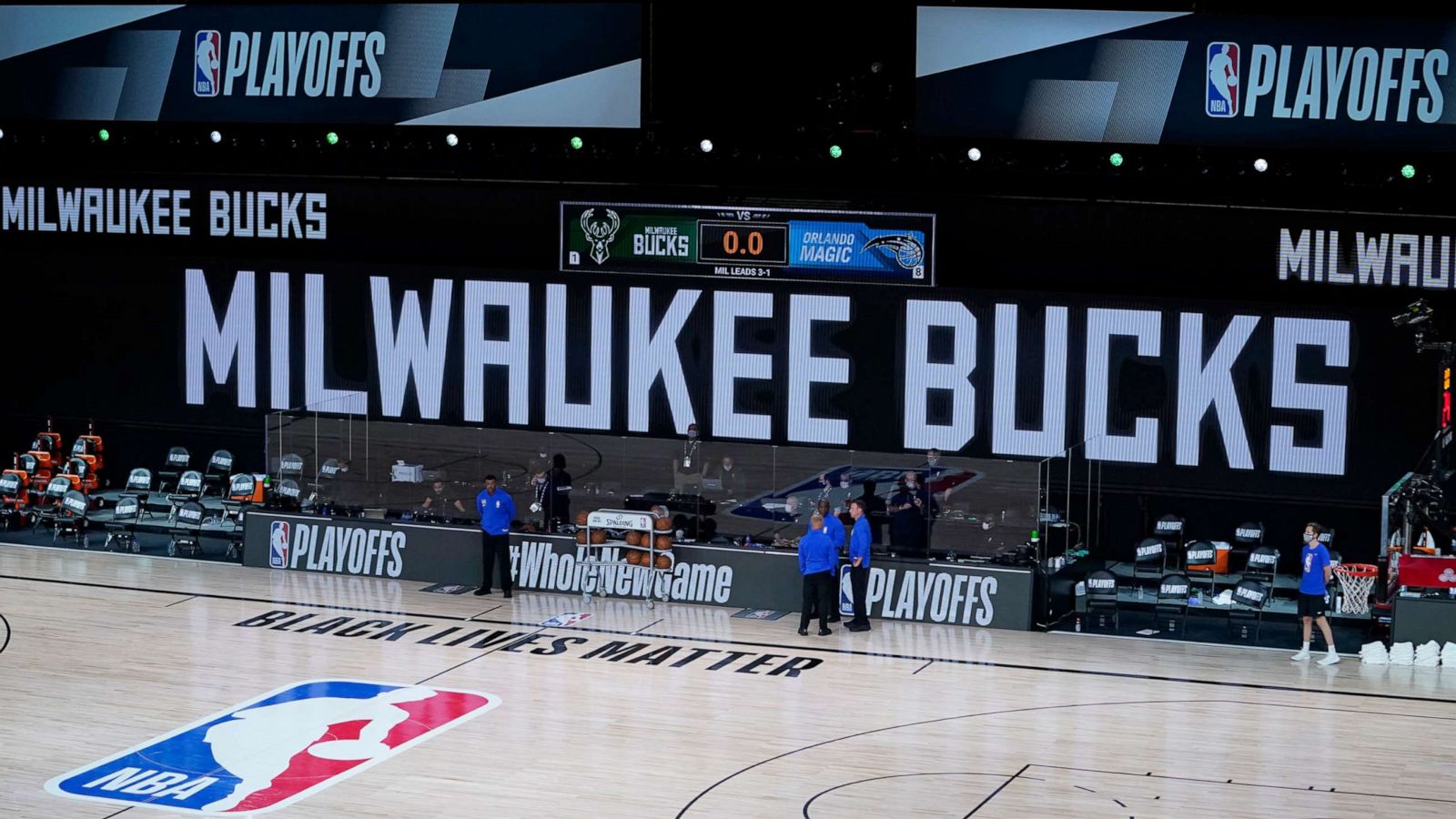 NBA, WNBA postpone all Wednesday games after players refused to play over Jacob Blake shooting