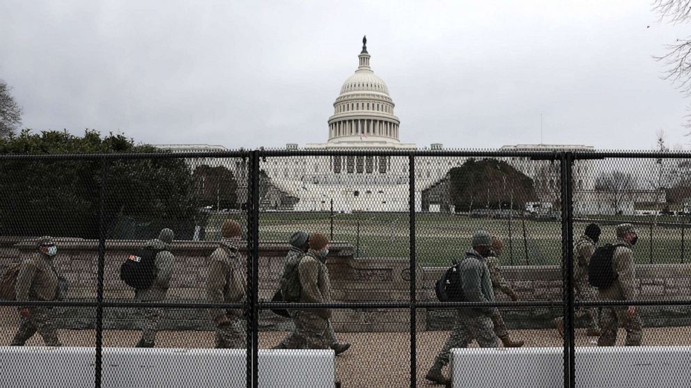 'Nonscalable' fencing erected around Capitol, security ramped up after