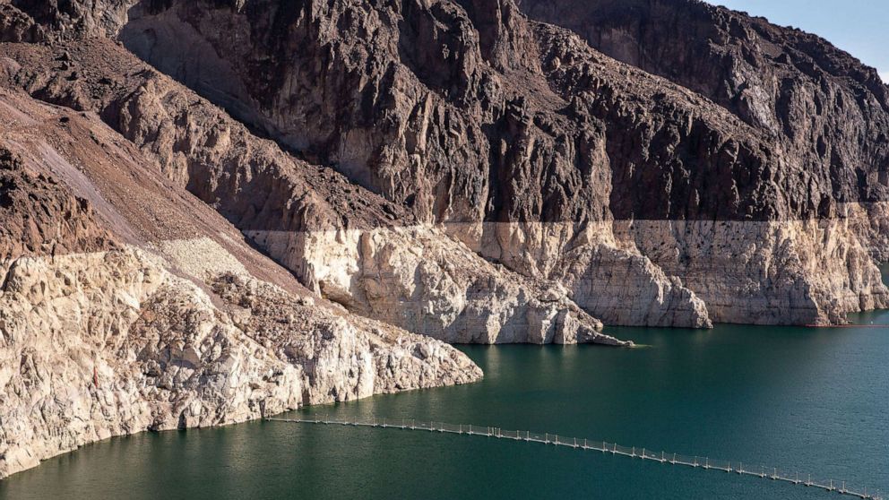 Colorado River Basin reservoir levels drop to record lows amid drought
