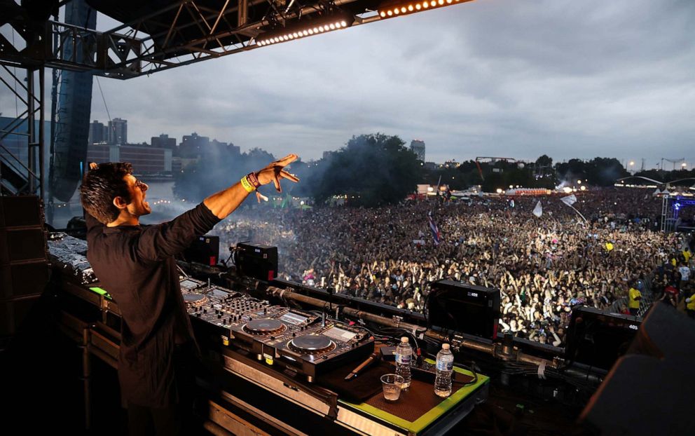 PHOTO: KSHMR performs during the 2021 Electric Zoo Festival at Randall's Island in New York, Sept. 5, 2021.