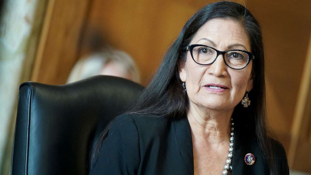 The Senate on Monday confirmed Rep. Deb Haaland as interior secretary, making her the first Native American in U.S. history to serve in a president's Cabinet.