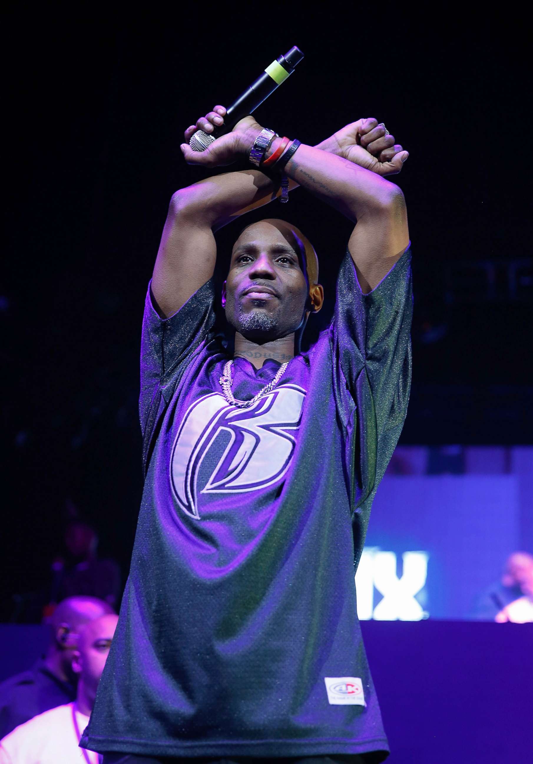 PHOTO: DMX performs during the Ruff Ryders and Friends Reunion Tour Past, Present and Future in Brooklyn, New York on April 21, 2017.