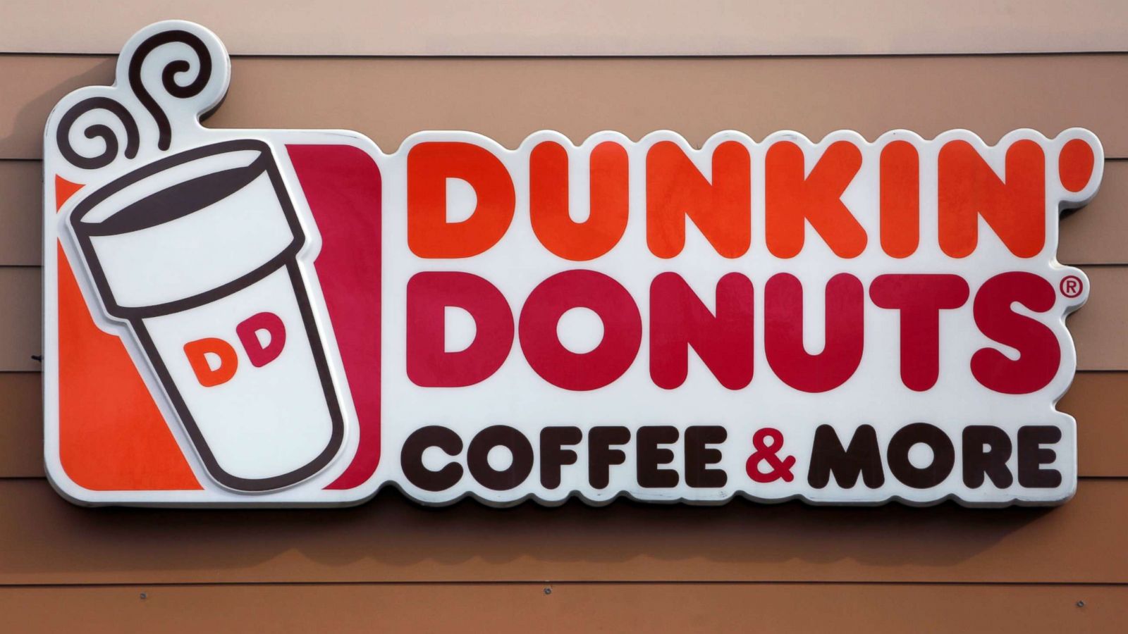 PHOTO: The Dunkin' Donuts logo on a shop in Mount Lebanon, Pa.