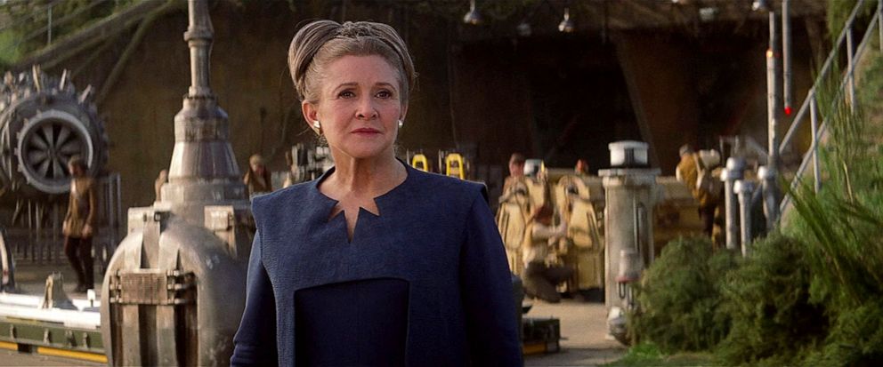 PHOTO: Carrie Fisher, as Leia Organa, in a scene from "Star Wars: The Force Awakens."