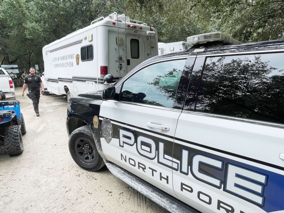 PHOTO: North Port Police  are searching for Brian Laundrie the Carlton Reserve a 24,565-acre preserve north of his home in North Port, Fla., Sept. 18, 2021
