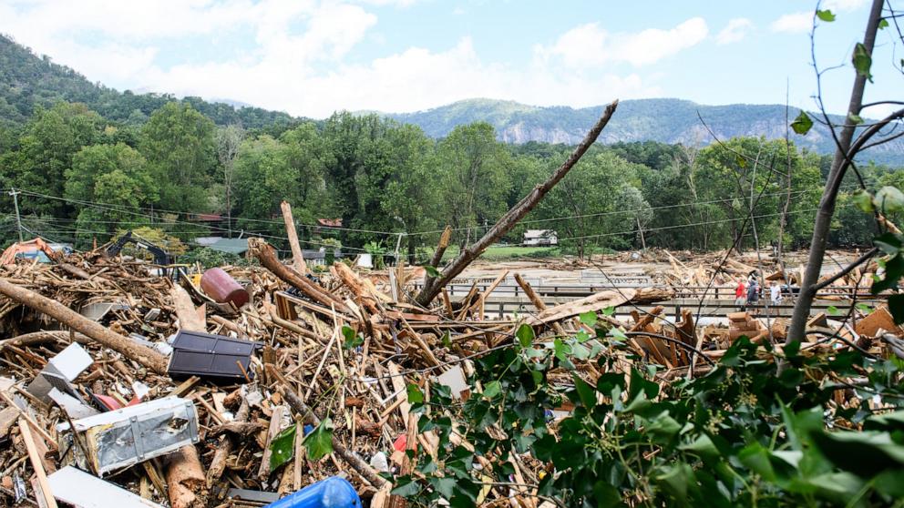 PHOTO: Storm Helene Causes Massive Flooding Across Swath Of Western North Carolina