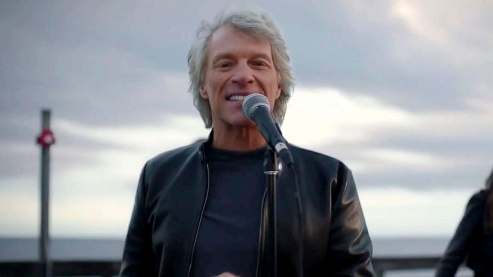 PHOTO:Jon Bon Jovi performs during the Celebrating America event in Miami, Jan. 20, 2021.