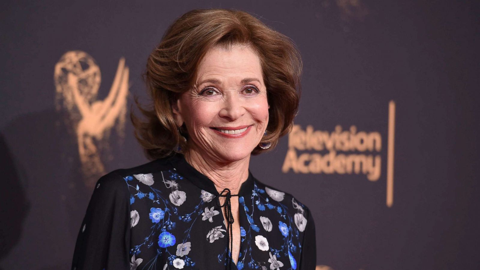 PHOTO: Jessica Walter arrives at night one of the Creative Arts Emmy Awards in Loss Angeles, Sept. 9, 2017.