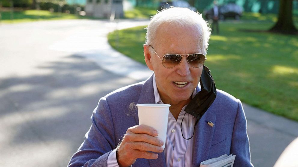 Biden says he'll 'work like hell' to get infrastructure agenda across finish line