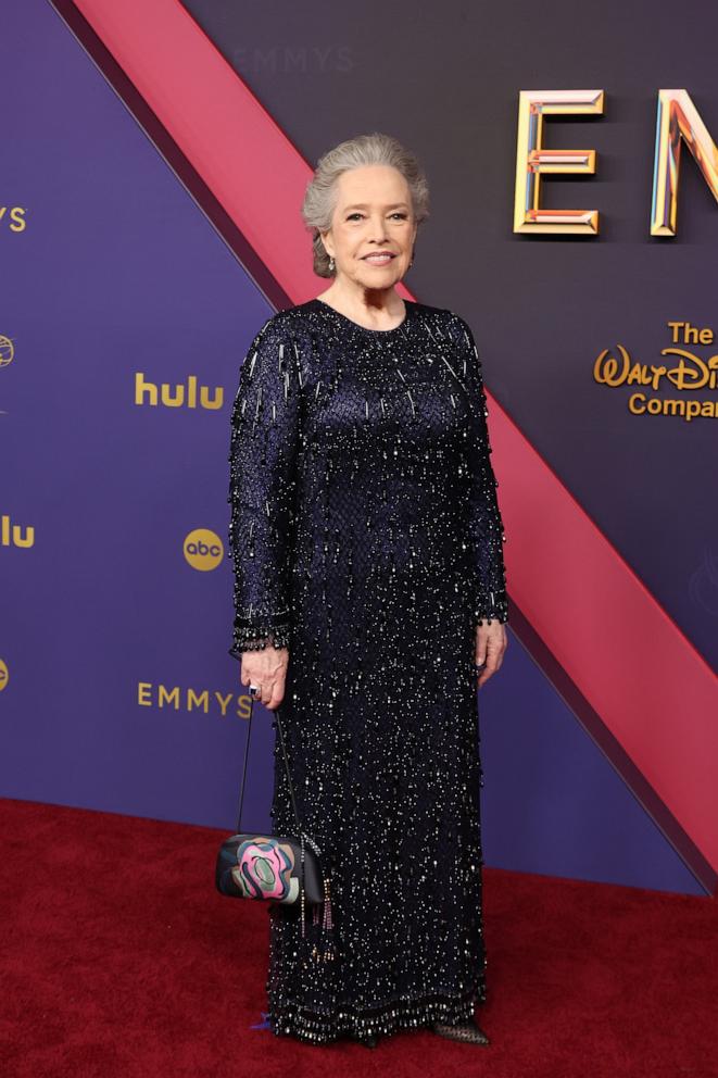 PHOTO: Kathy Bates attends the 76th Primetime Emmy Awards, Sept. 15, 2024, in Los Angeles.