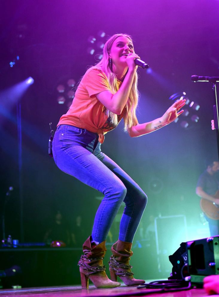 PHOTO: Kelsea Ballerini performs at the Ryman Auditorium, Sept. 18, 2018, in Nashville.