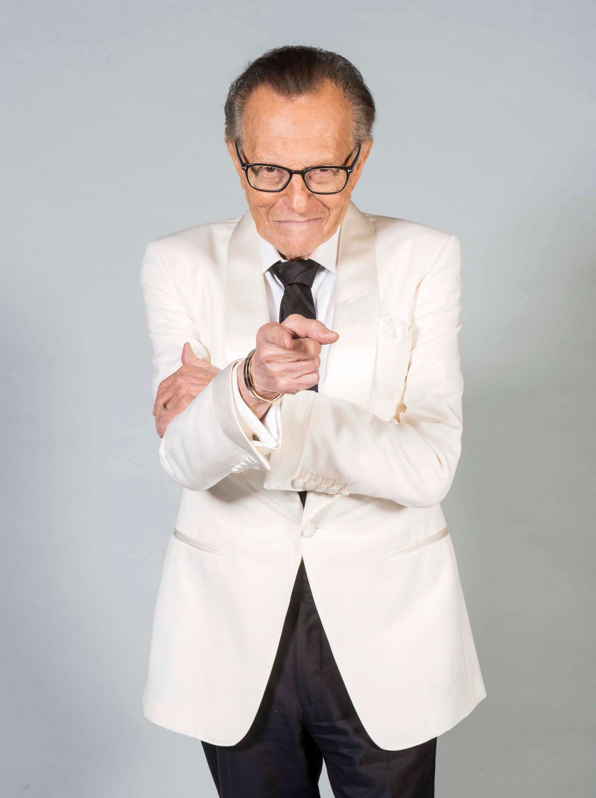 PHOTO: Larry King attends the 45th Daytime Emmy Awards in Los Angeles, April 29, 2018. 