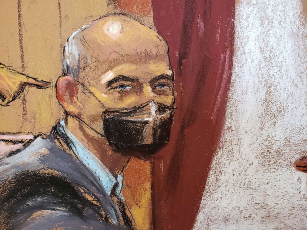 PHOTO: Former attorney Michael Avenatti sits during his criminal trial at the United States Courthouse in New York City, Jan. 24, 2022.