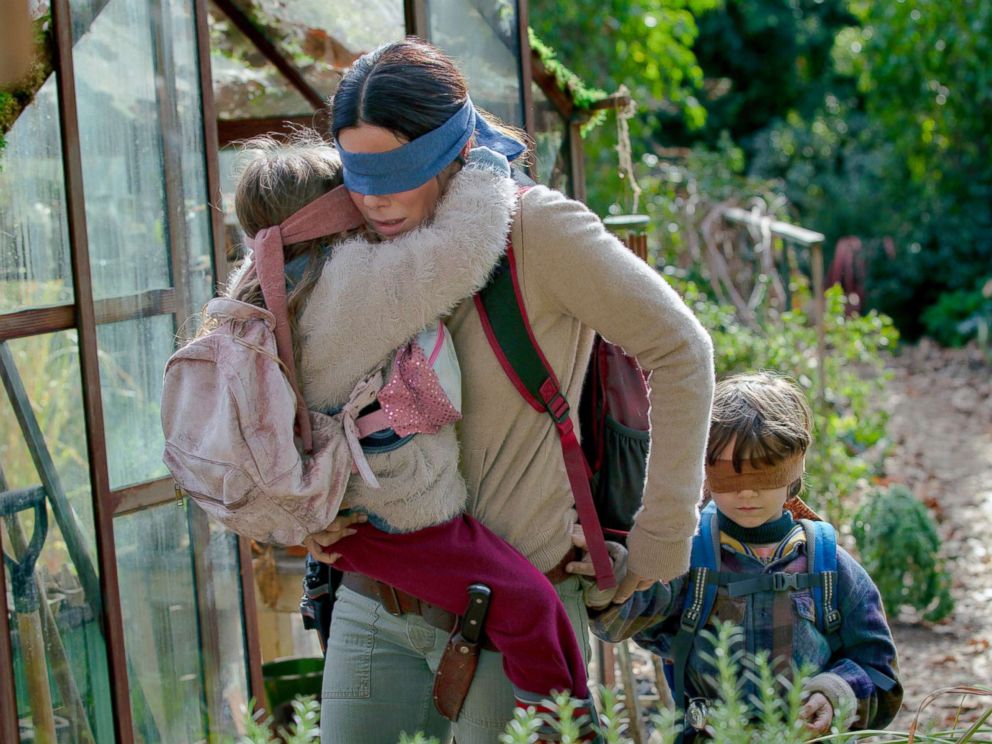 PHOTO: Sandra Bullock in a scene from Bird Box.
