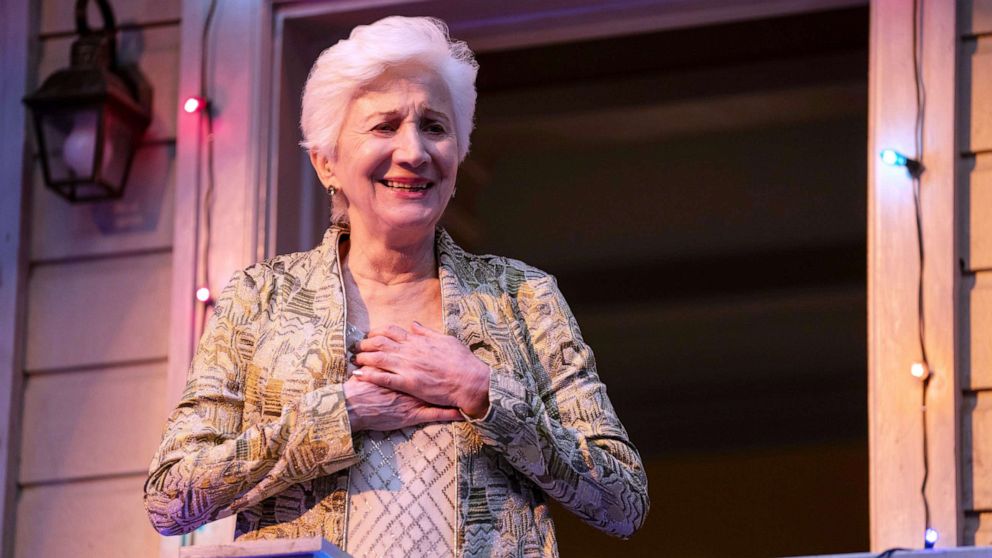 PHOTO: Olympia Dukakis portrays Anna Madrigal in the television series'Tales Of The City', 2019.
