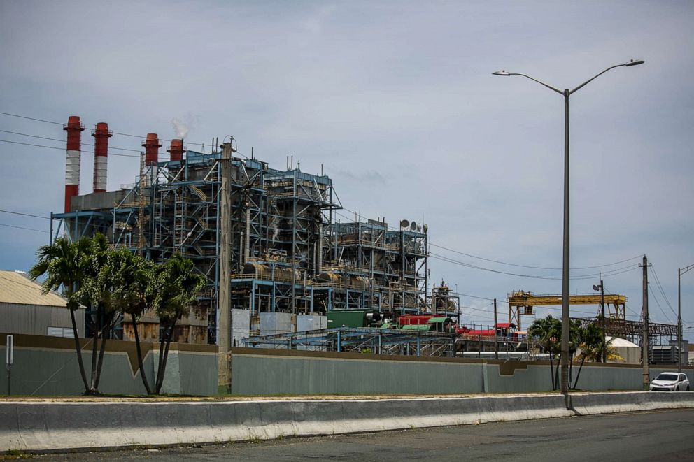 PHOTO: The Puerto Rico Electric Authority (Prepa) Palo Seco Power Plant in Toa Baja, Puerto Rico, June 4, 2021.