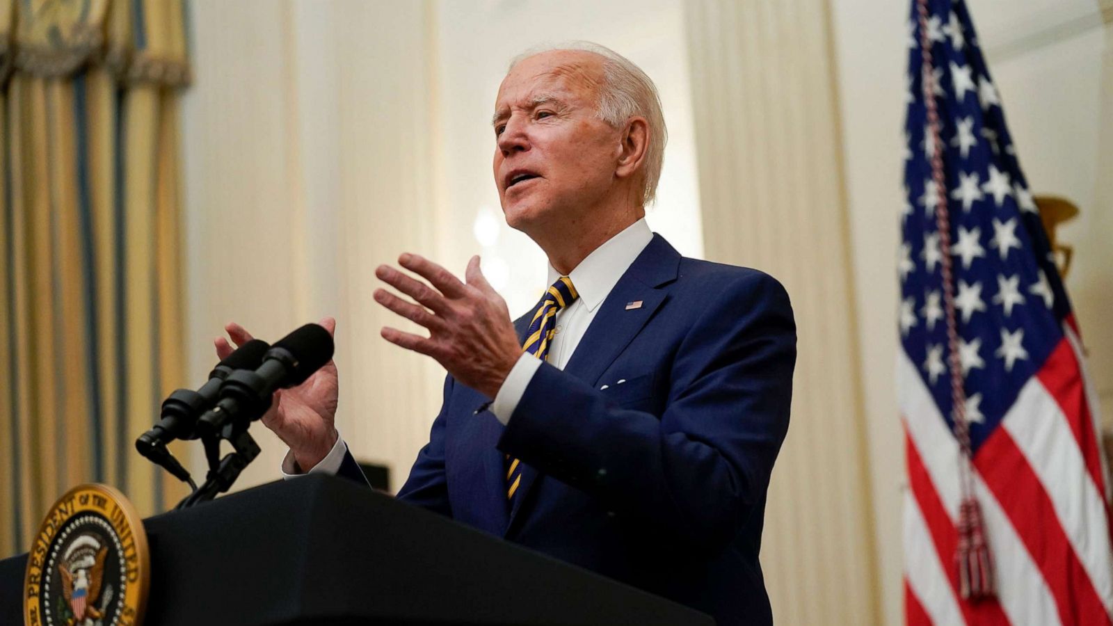 Biden to rally US 1st major foreign policy speech - ABC