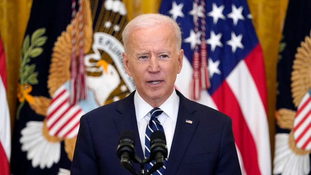 Biden holds 1st formal news conference, faces questions on agenda, migrant surge - ABC News